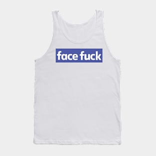 Facefuck (Facebook Parody) Tank Top